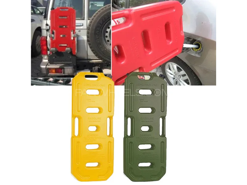 30L Plastic Slim Jerry Can Fuel Tank for SUV, ATV and Cars Image-1