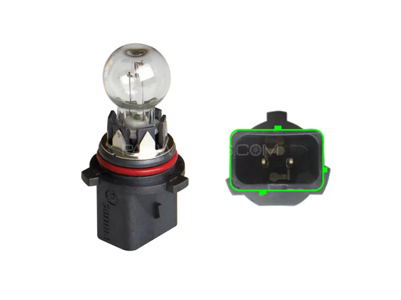 Clear Color Halogen Headlight Bulb Model P13 12v 13w 1pc Image-1