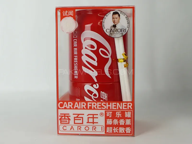 Carori Car Air Freshener Can With Sticks New Style Scent Car Perfume Red Image-1