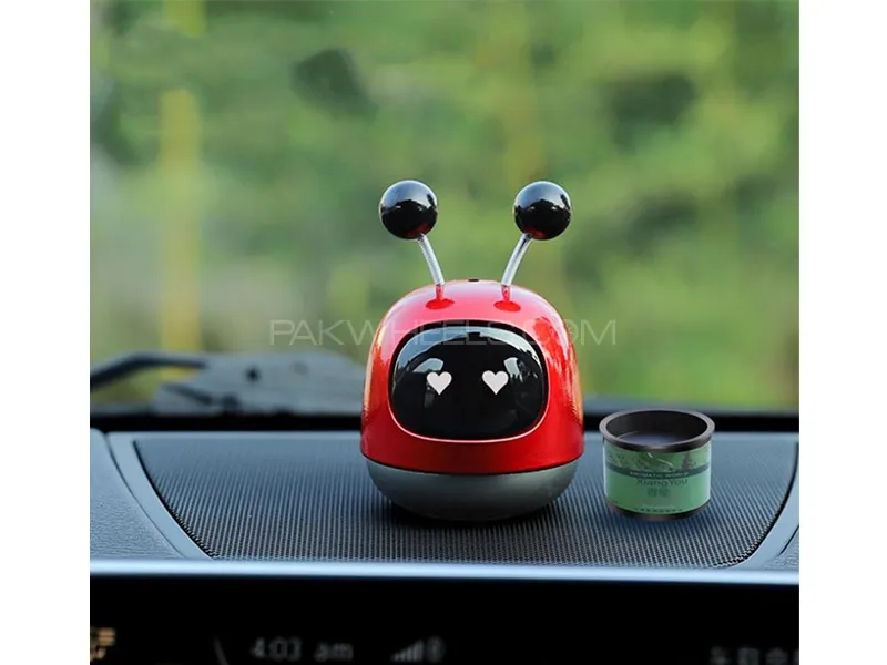 Mini Robot Style Car Perfume | Dashboard Decoration | Multi Color 