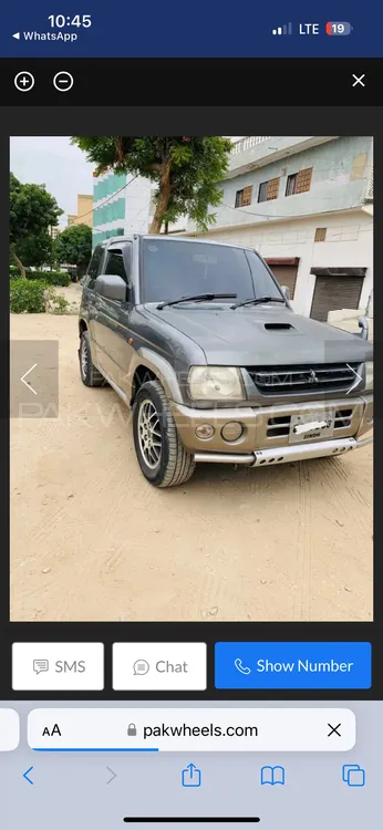 Mitsubishi Pajero Mini 2000 for Sale in Abbottabad Image-1