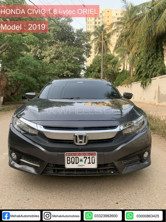 Honda Civic 2019 for Sale in Karachi Image-1