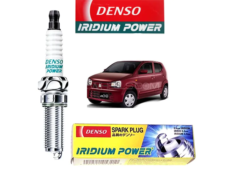Suzuki Alto 2019-2023 Denso Iridium Spark Plug - 3 Pcs  Image-1