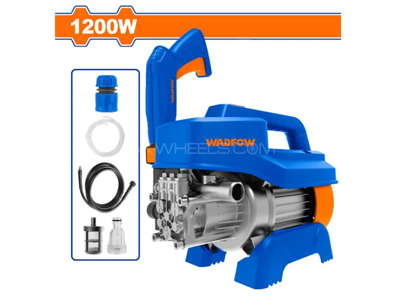 Wadfow High Pressure Washer 1200W 90 Bar Model WHP1A12 Image-1