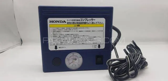 HONDA Imported 12 Volt Portable Electric Car Air Compressor Image-1