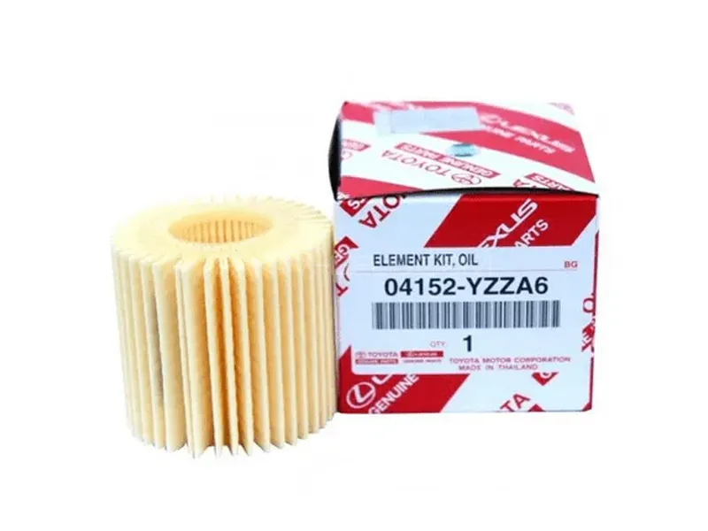 Toyota Genuine Oil Filter For Toyota Vitz OEM Number 04152-YZZA6 Image-1