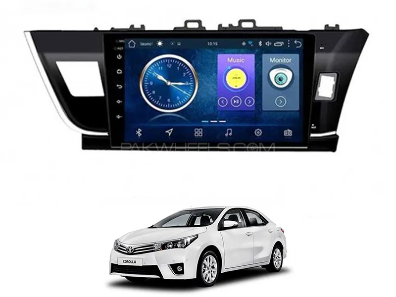 Toyota Corolla 2015-2017 Android Player With Genuine Frame Fitting | 9 inch | IPS Display Image-1