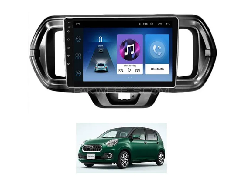 Toyota Passo 2016-2023 Android Player With Genuine Frame Fitting | 9 inch | IPS Display Image-1