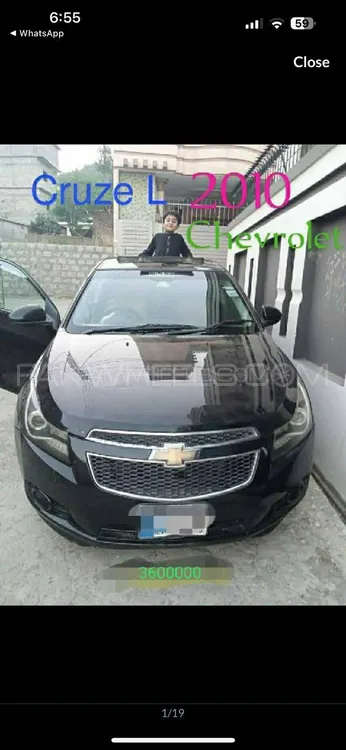 Chevrolet Cruze 2010 for sale in Islamabad