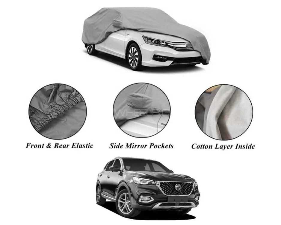 MG HS 2020-2021 Non Woven Inner Cotton Layer Car Top Cover  Image-1