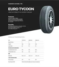 Buy GTR 145 80 R13 1TYRE PRICE TYRE FITTING in Lahore