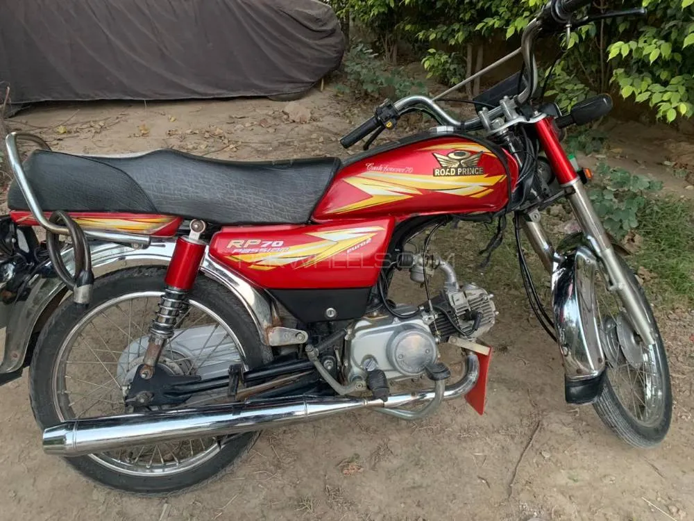 Used Road Prince 70 Passion Plus 2019 Bike for sale in Sheikhupura 510881 PakWheels