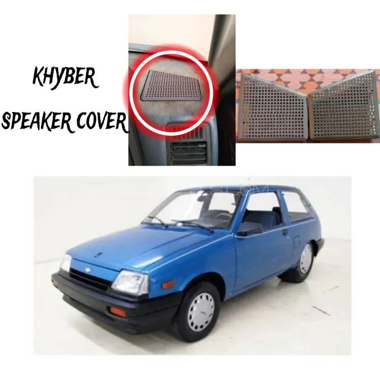 Suzuki Khyber Dashboard Speaker Plastic Cover Grill  Set - 2 Pcs Image-1