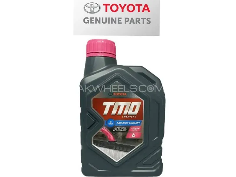 Toyota Genuine Premixed Radiator Coolant - Pink Color - 1 Litre  Image-1