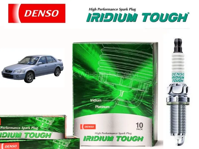 Honda City 1997-2003 Iridium Tough Spark Plug | 4 Pcs | Made In Japan Image-1