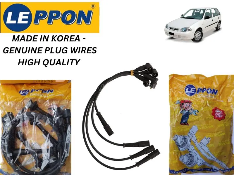 Suzuki Cultus 1998-2007 Leppon Genuine Spark Plug Wire  Image-1