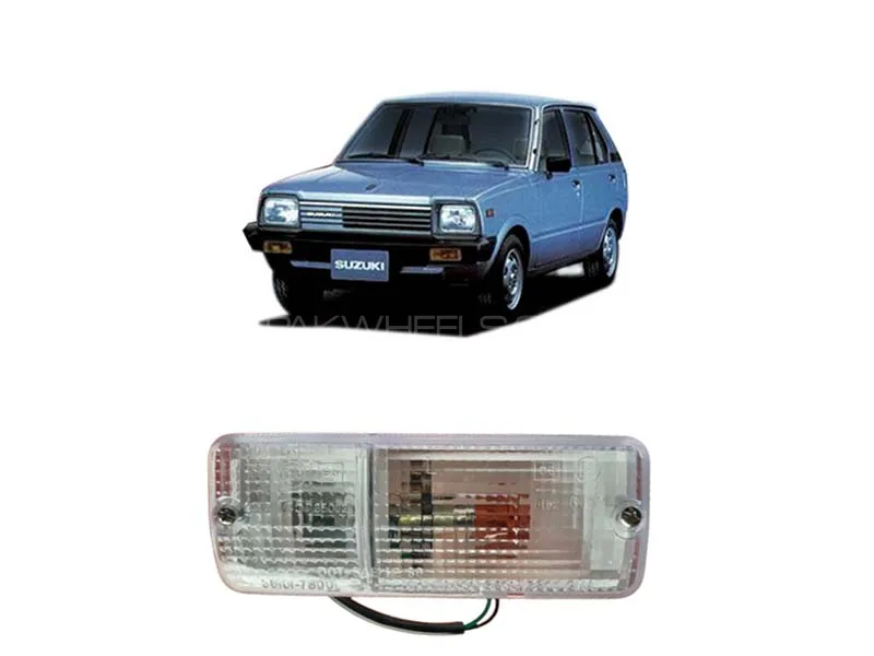 Suzuki Fx Bumper Indicator Light White Pair 2pcs Image-1