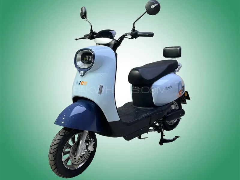 Evee Nisa Electric Scooter Blue Image-1