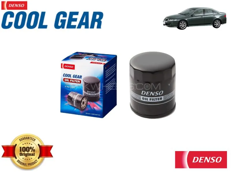 Honda Accord CL7 & CL9 Oil Filter Denso Genuine - Denso Cool Gear 