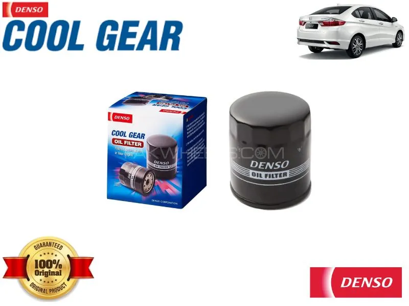 Honda City 2019-2023 Oil Filter Denso Genuine - Denso Cool Gear 