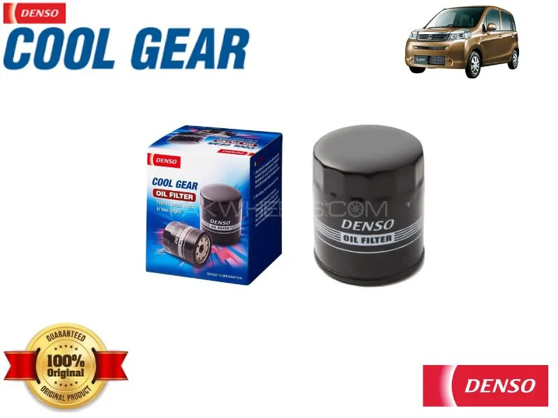 Honda Zest Oil Filter Denso Genuine - Denso Cool Gear  Image-1