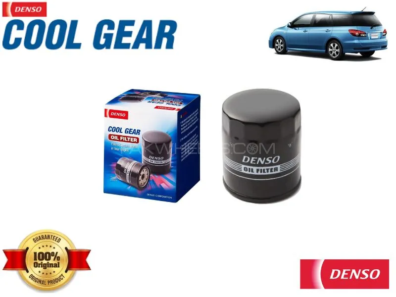 Nissan Wingroad Oil Filter Denso Genuine - Denso Cool Gear 