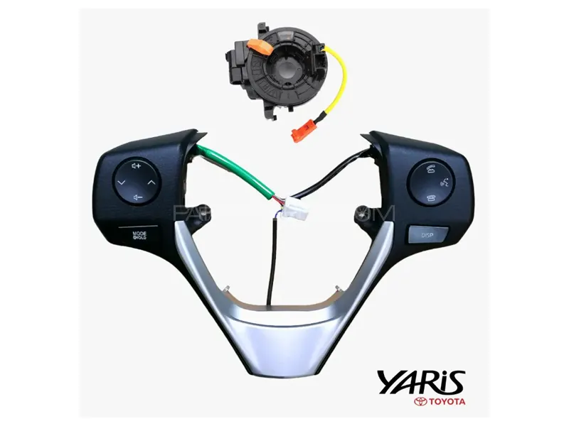 Toyota Yaris Steering Multimedia Controls with Sprial Cable - 1Set Image-1