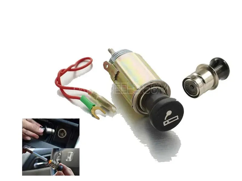 Zonex Car Cigarette Lighter Dc 12v Car Charger Socket Image-1