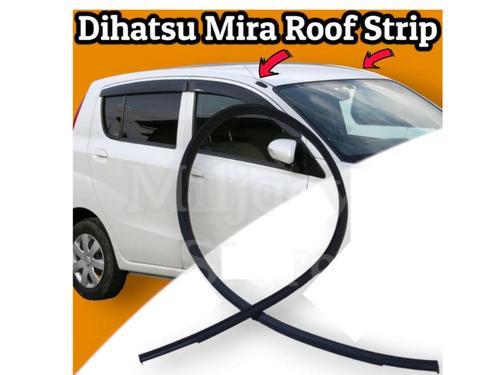 Daihatsu Mira Roof Strip Roof Rubber ( 2 ) Pieces For Both Side Black 2003 - 2009 Daihatsu Mira Roof Strip Roof Rubber ( 2 ) Pieces For Both Side Black 2003 - 2009