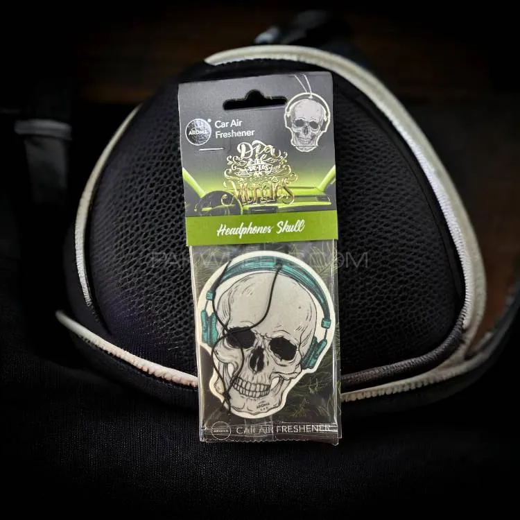 Aroma Air Freshener Headphone Skull Skull Series Image-1