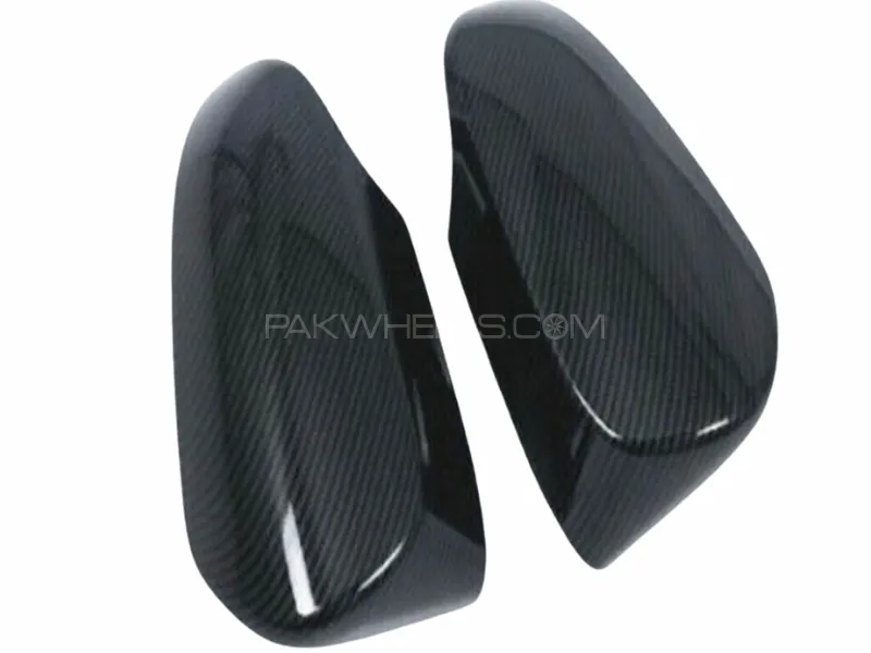 Toyota Yaris OEM Side Mirror Covers in Carbon Design - 1Pair Image-1