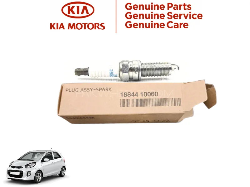 Kia Picanto 2019-2024 Genuine Spark Plugs | 3 Pcs | SILZKR6C-10E Image-1