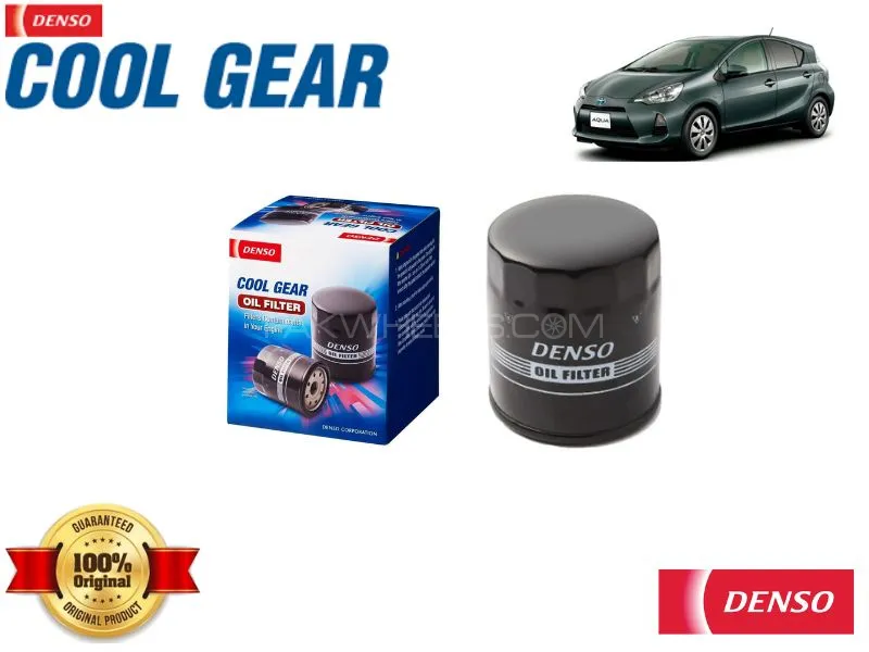 Toyota Aqua 2011-2014 Denso Oil Filter - Genuine Cool Gear Image-1