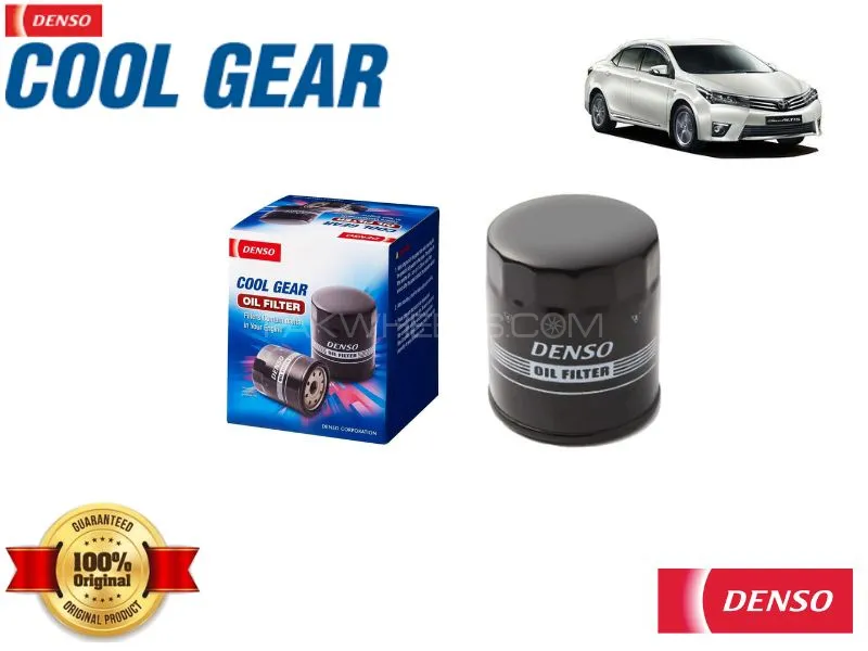 Toyota Corolla Gli 2014-2017 Denso Oil Filter - Genuine Cool Gear Image-1
