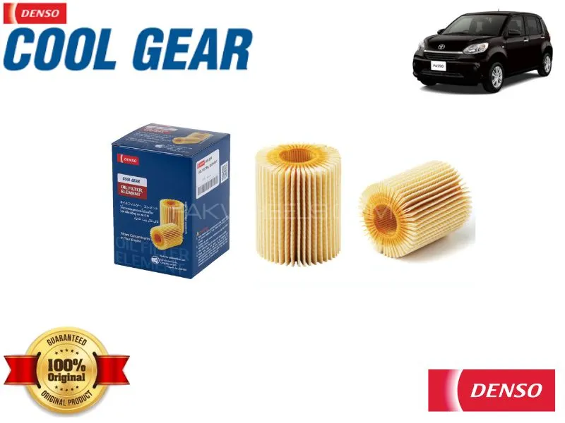 Toyota Passo 2016-2024 Denso Oil Filter - Genuine Cool Gear Image-1