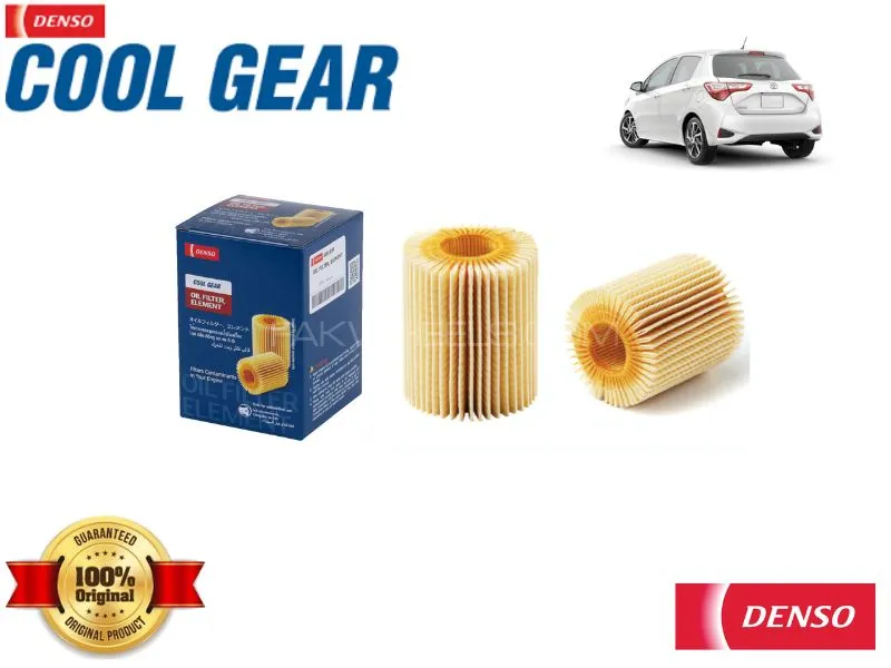 Toyota Vitz 2017-2024 Denso Oil Filter - Genuine Cool Gear Image-1
