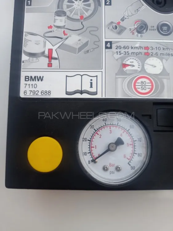 BMW Original Air Pump For Tires (Condition10/10 )( Free Home Delivery) Image-1