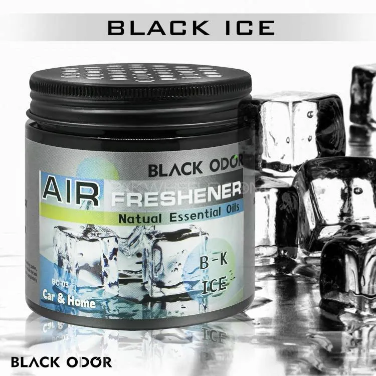 BLACK ODOR Gel Air Freshener - Black (180 gm)