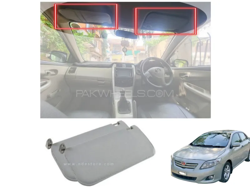Toyota Corolla Xli 2009 Roof Sun Shades ( 2 ) pcs Roof Cover Sun Protection Toyota Corolla Xli 2009 Roof Sun Shades ( 2 ) pcs Roof Cover Sun Protection Image-1