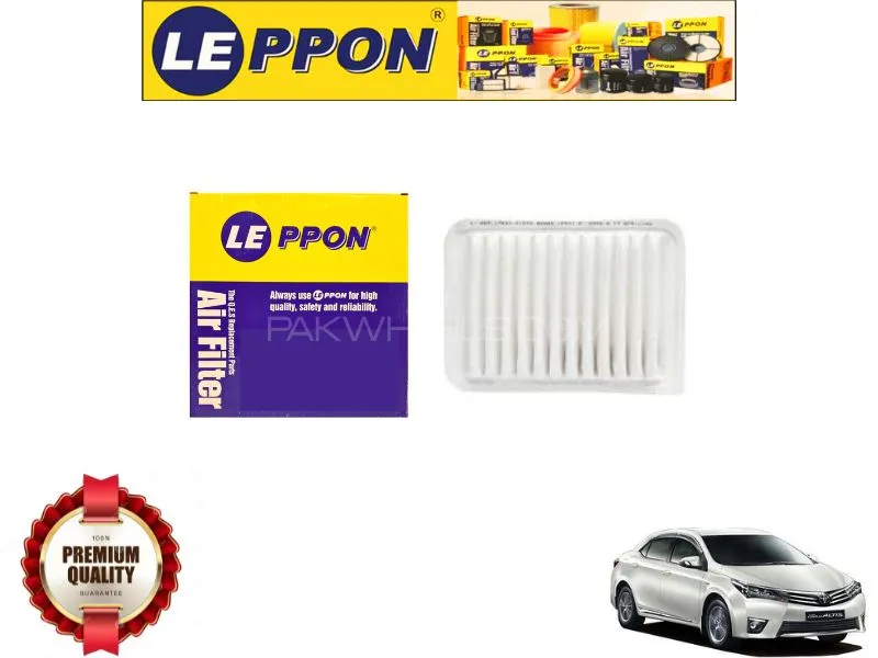 Toyota Corolla Xli & Gli 2014-2018 Leppon Air Filter - Malaysian Premium Brand Image-1