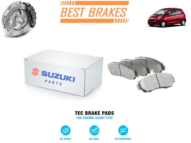Suzuki Cervo TEC Brake Pads - High Quality Brake Parts Image-1