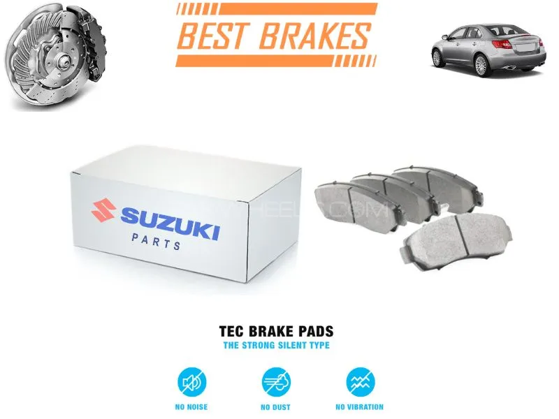 Suzuki Kizashi TEC Brake Pads - High Quality Brake Parts Image-1