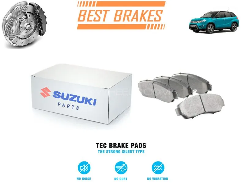 Suzuki Vitara 2016-2022 TEC Brake Pads - High Quality Brake Parts Image-1