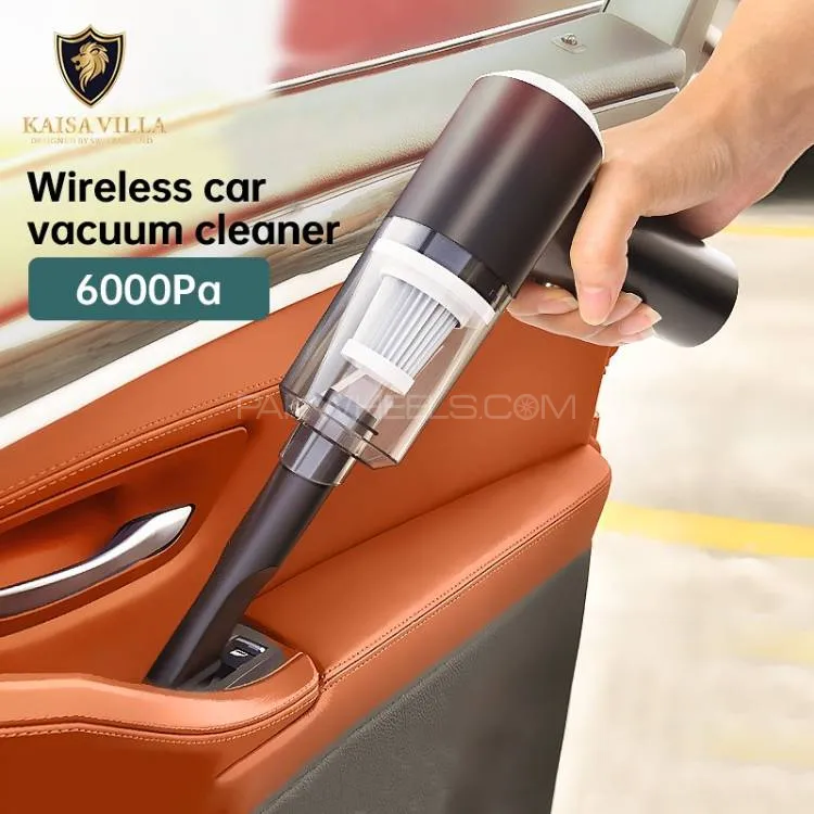 2 in 1 Mini Portable Wireless Car & Home Vacuum Cleaner YT-M2037 Image-1