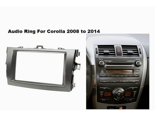Toyota Corolla 2009-2014 DVD Player Ring Fitting Genuine Kabli | CD Player Ring Fitting | - 1PC  Toyota Corolla 2009-2014 DVD Player Ring Fitting Genuine Kabli | CD Player Ring Fitting | - 1PC