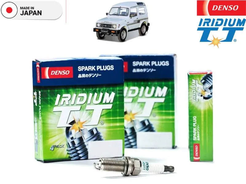 Suzuki Potohar Denso Iridium Twin Tip Spark Plugs 4 Pcs - Better Fuel Economy