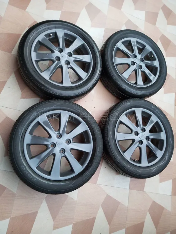 16 inch 4.5j Rims with Tyres Image-1