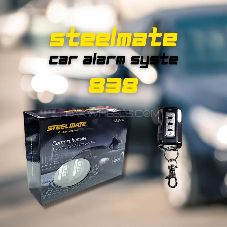 Steelmate Car Alarm System 838PX - 4123 Image-1
