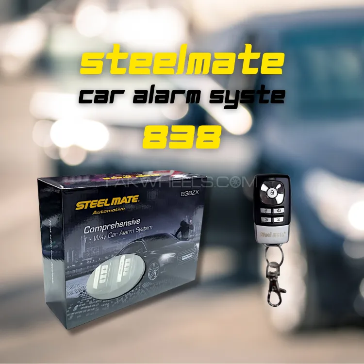 Steelmate Car Alarm System 838PX - 5045 Image-1