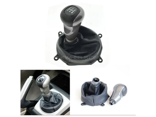 Honda Civic 2006-2012 5 Speed Gear Shift Knob With Boot Cover Honda Civic 2006-2012 5 Speed Gear Shift Knob With Boot Cover